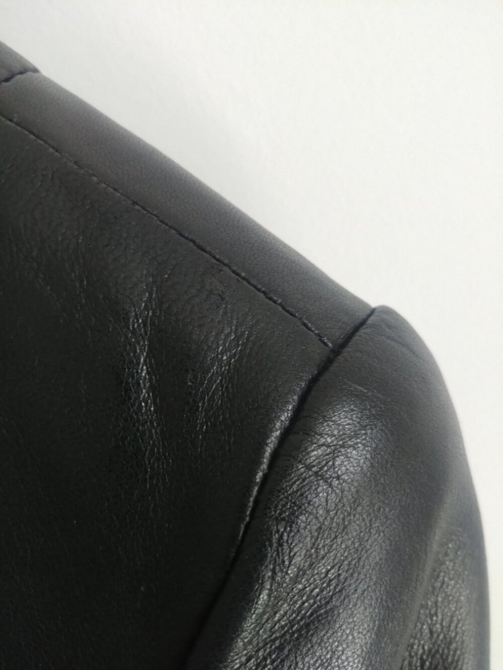 Vintage Danier made in Canada soft genuine leather black jacket size P - Picture 15 of 16